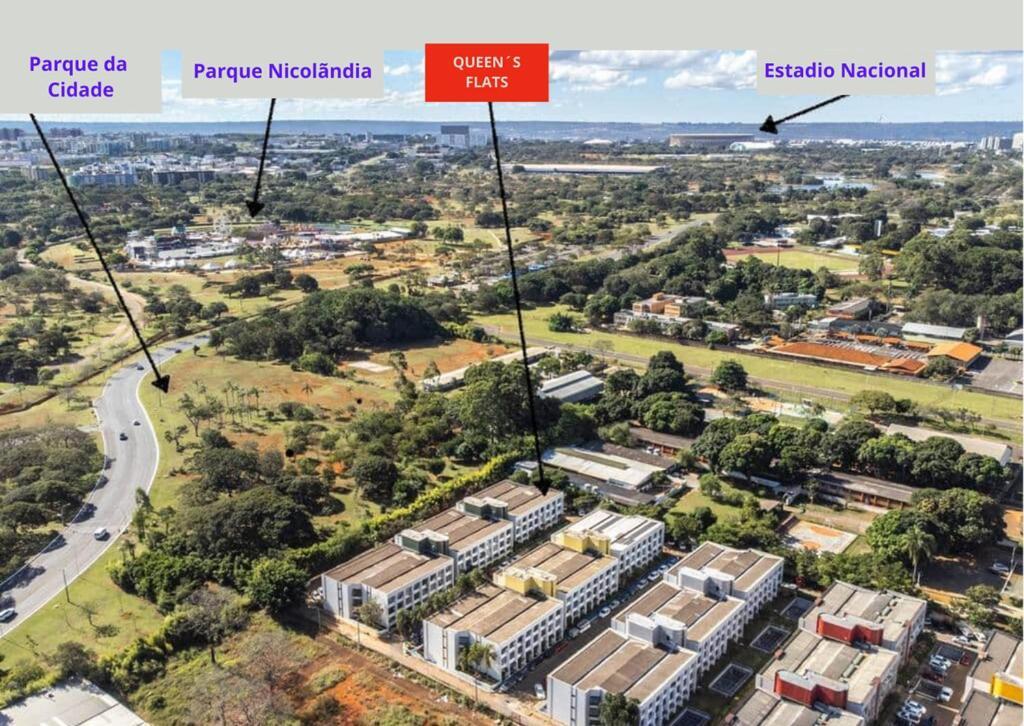 Queen'S Flats, Flat Executivo Proximo A Esplanada E Ao Aeroporto Бразилия Екстериор снимка